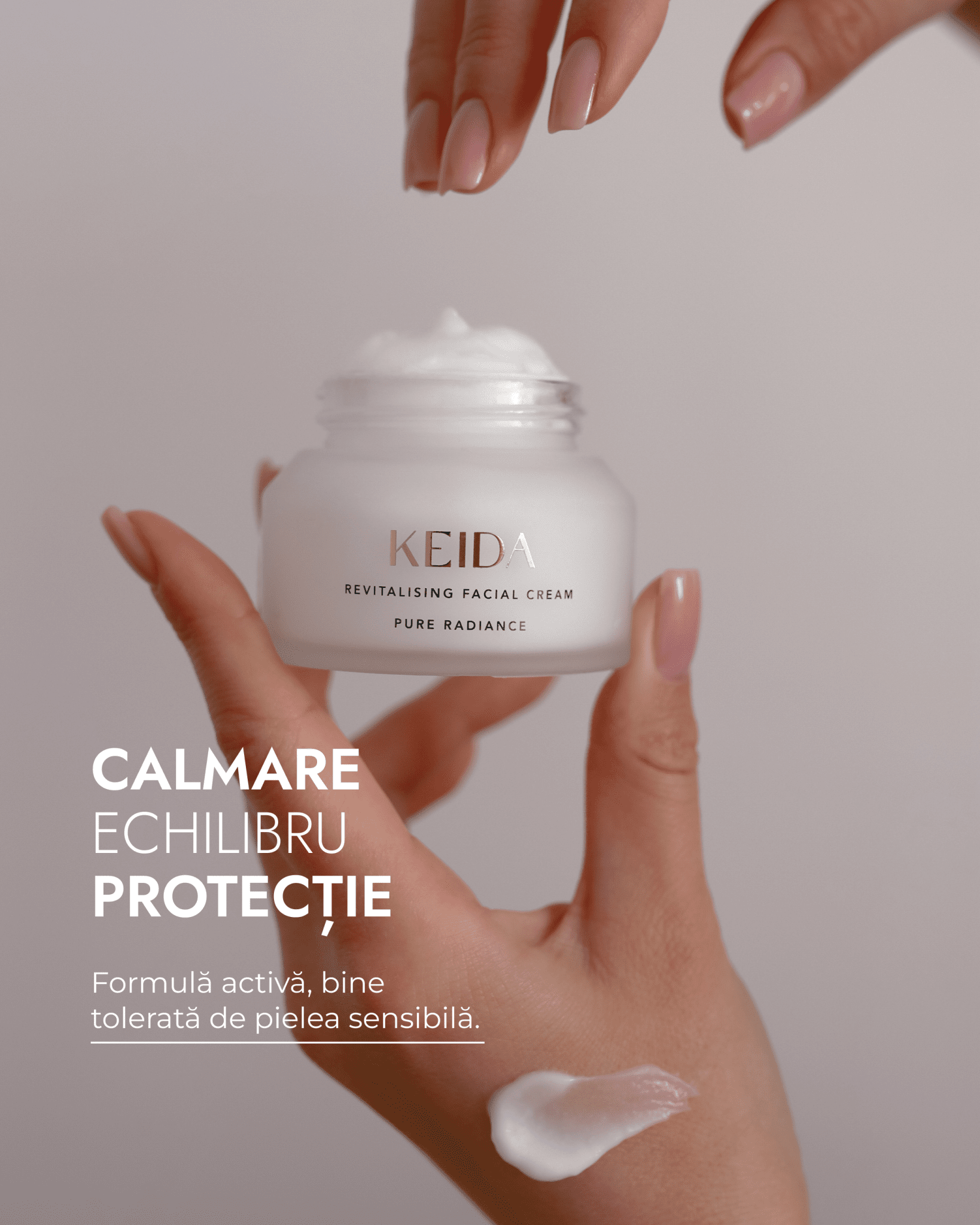 Crema Hidratanta Antiacnee cu Ceramide si Acid Hialuronic - Keida