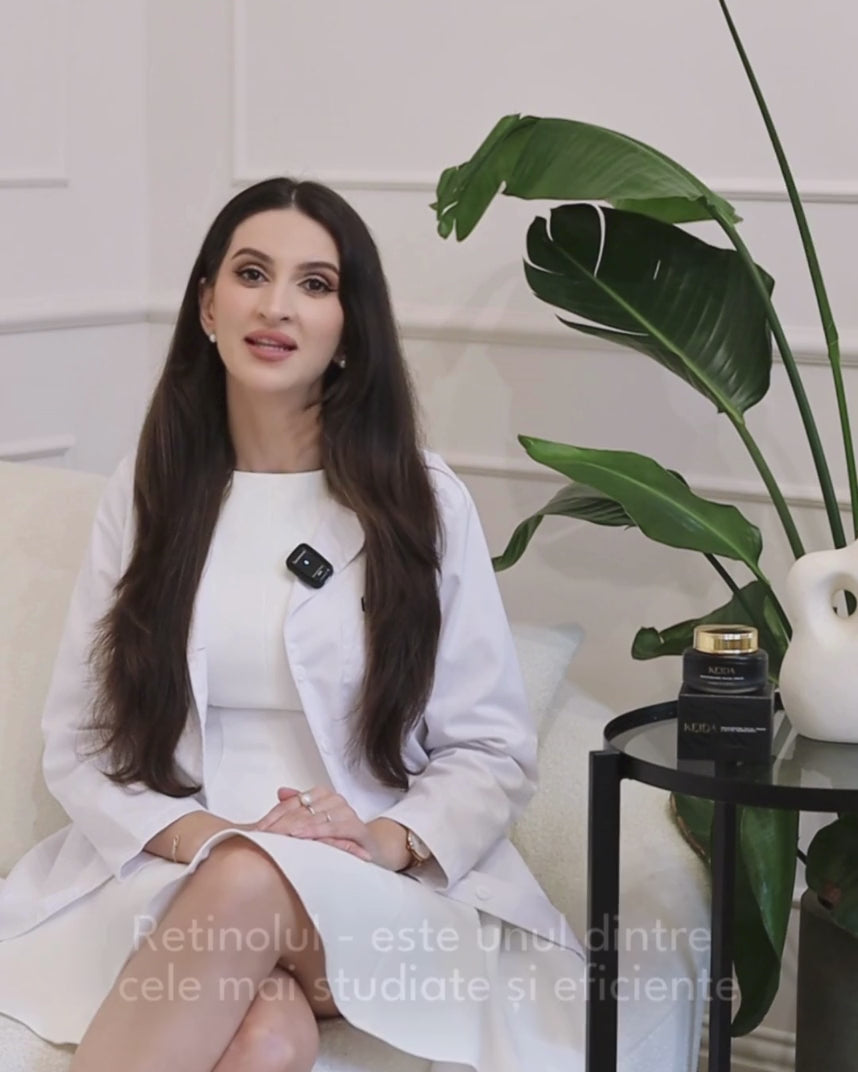 Crema Hidratanta Antirid cu Retinol si Acid Hialuronic - Keida