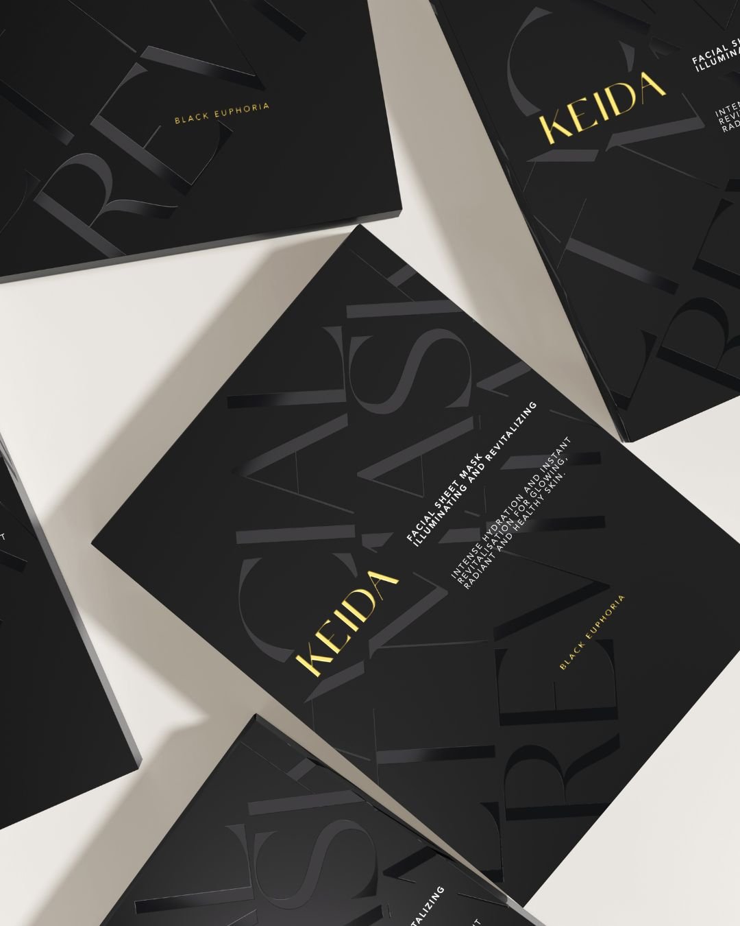 SET 3 x MASCA SERVETEL CU VITAMINA C - Keida Masti faciale tip servetel