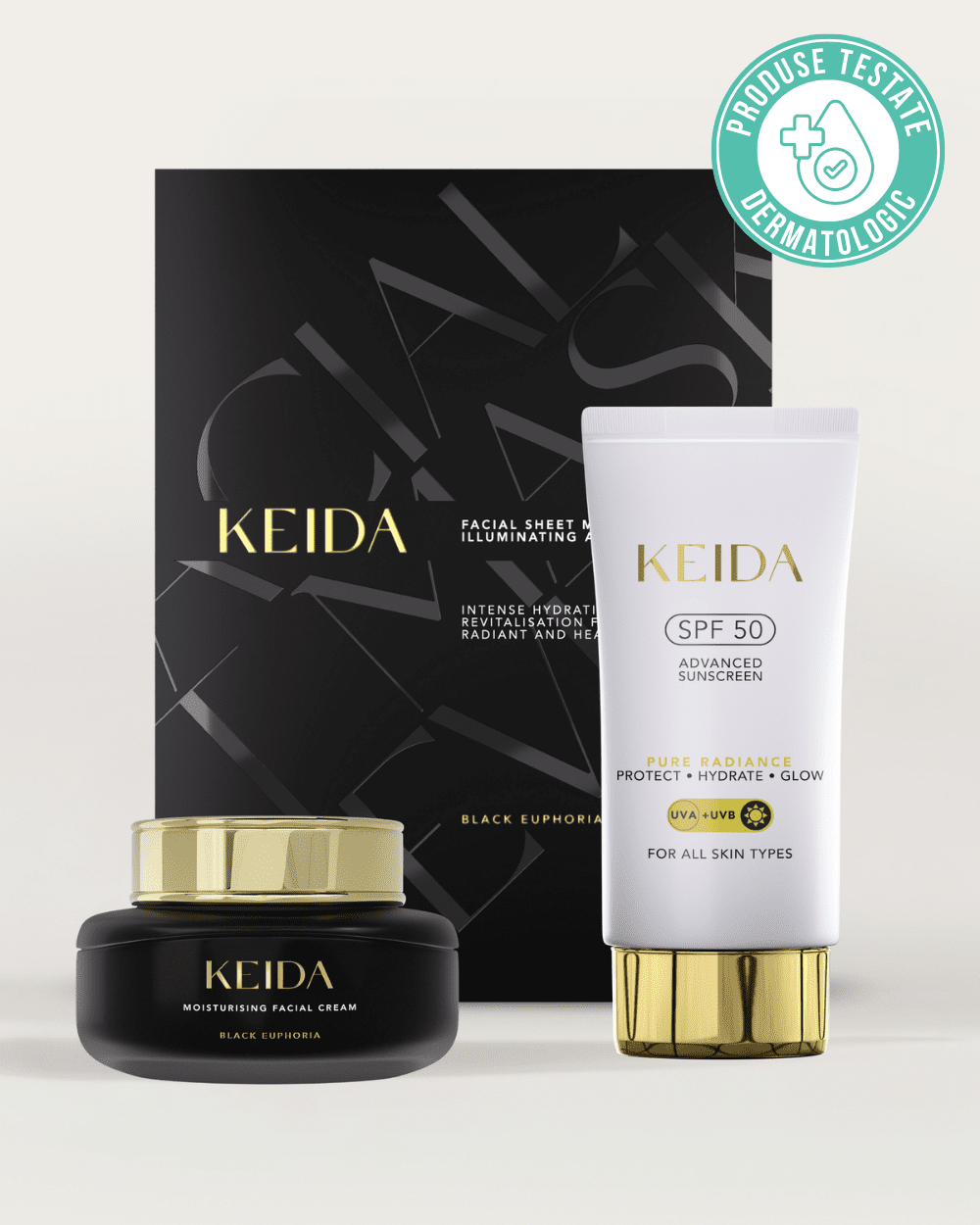Set Anti - Aging Intensiv - Keida Pachet Skincare